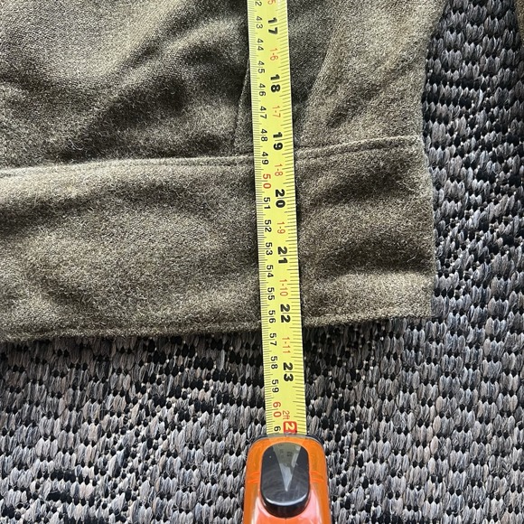 Vintage Canadian Military Uniform Men's Small Green Battle Dress Blouse 1950s - Picture 9 of 16